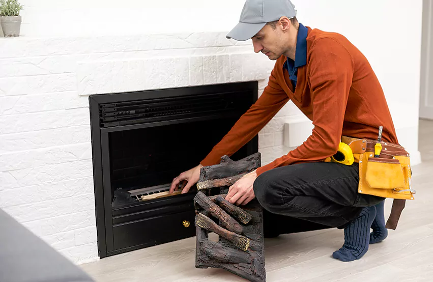 Wood Fireplace Repair in Baldwin, NY